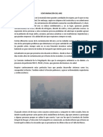 Contaminación Del Aire y Agua