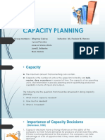 Capacity Planning Report