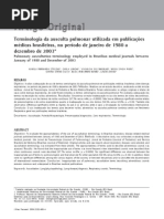 Terminologia Da Ausculta Pulmonar