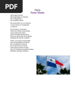 Poesías Patrióticas de Panamá | PDF | Panamá