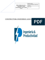 Organigrama Constructora Ingenieros Asociados S.A.S.