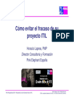 Como Evitarel Fracasodesu Proyecto ITIL