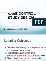 Case Control Study Design: Ni Luh Putu Ariastuti, MD., MPH