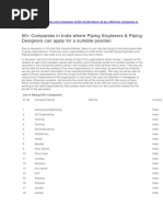Oil and Gas Companies | PDF | Fossil Fuels | Petroleum
