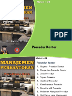 Materi 04 MANPER - Prosedur Kantor