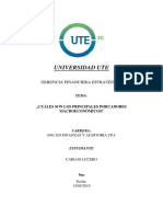 Gestion Financeira Indicadores Macroeconómicos