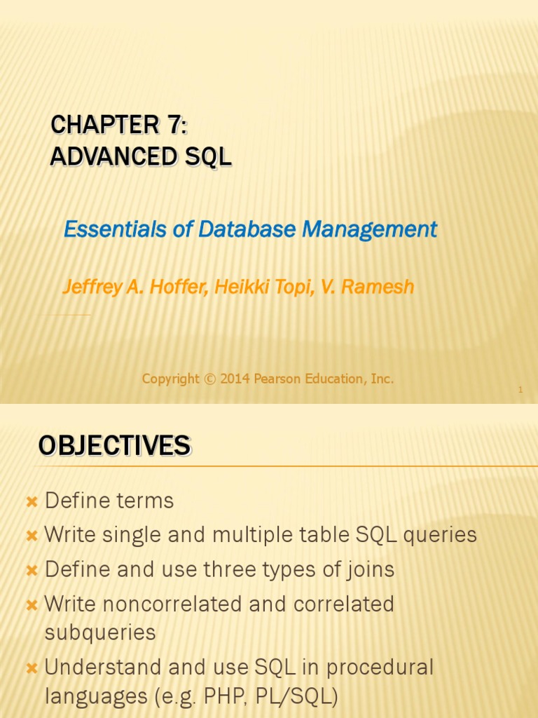 Complex Queries in SQL | PDF | Table (Database) | Sql