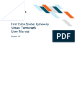 First Data Global Gateway Virtual Terminal® User Manual