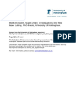 Investigations Into Fibre Laser Cutting PDF