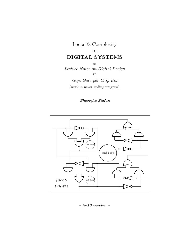 Loops and Complexity in Digital Systems | PDF | Hardware Description ...