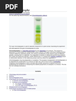 Chromatography: Jump To Navigationjump To Search