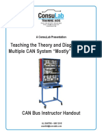 Teach Theory and Diagnosis of Multiple CAN Systems Using DLC