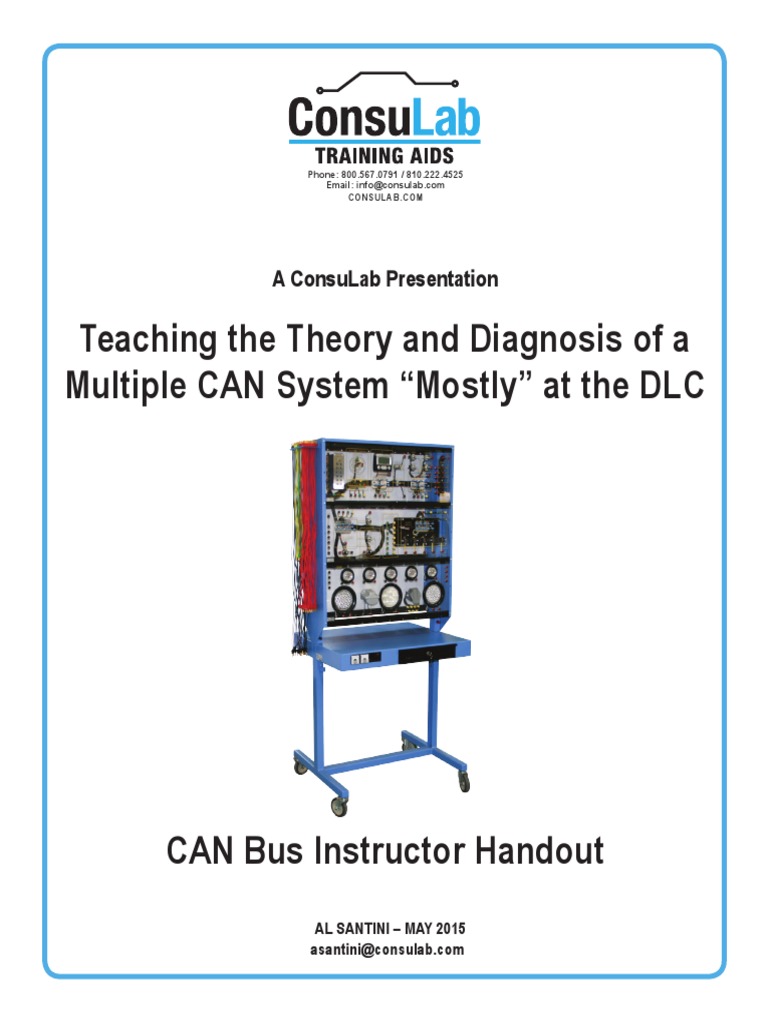CAN Bus Training Instructor Handout | PDF | Computer Network | Resistor