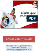 Bolivar, Martí y Chavez, Preparado Gilma Quintero, Facilitador Misión Sucre