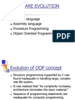 Evolution of Software Programming from Machine to OOP