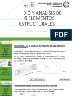 Análisis estructural elementos ingeniería civil