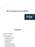 An Introduction To WEKA