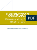 Plan Estrategico Comunicaciones