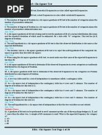 Test Bank DBA Chapter 3 Chi Square