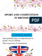 Sport in British and Us