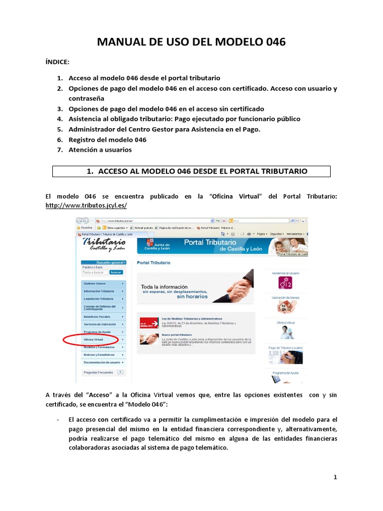 Manual de Uso Modelo - 046 PDF | PDF | Contraseña | Usuario (informática)