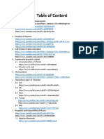 Table of Content: Sensitive Part of Human