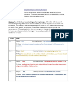 Teaching Practice Task 3: Noting Teaching and Learning Strategies