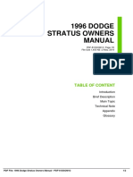 ID536b028a8-1996 Dodge Stratus Owners Manual