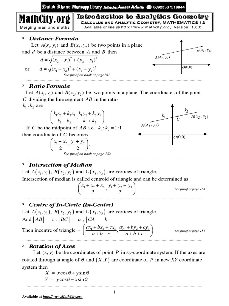 Calculus Book Line Geometry Slope