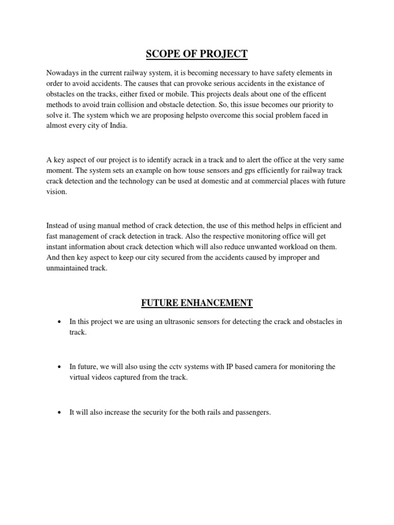 Scope of Project Future Enhancement PDF