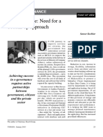 E-Governance Need For A PDF