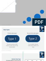 Data Types: Etl Labs PVT LTD - Java Programming