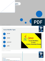 Modifiers Types: Etl Labs PVT LTD - Java Programming