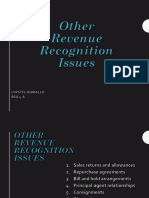 Other Revenue Recognition Issues