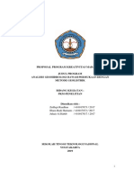 PKM-P - Analisis Geohidrologi Bawah Permukaan Dengan Metode Geolistrik