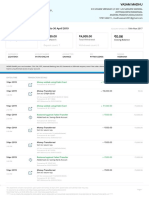 Bank statement summary