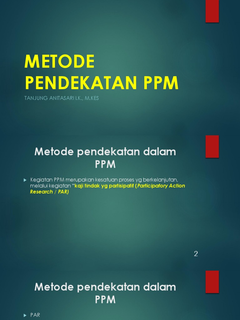 Metode Participatory Action Research | PDF