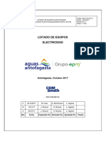 Equipos eléctricos ampliación planta desaladora norte