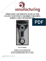 Pacific Scientific T60 User Manual