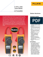 Fluke 374 Catalogo