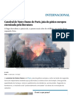 Corcunda_ Catedral de Notre-Dame de Paris, joia do gótico europeu eternizada pela literatura _ Internacional _ EL PAÍS Brasil