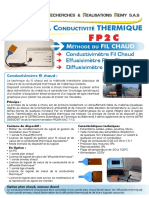 3R Mesure Conductivit Thermique Mthode FIL CHAUD