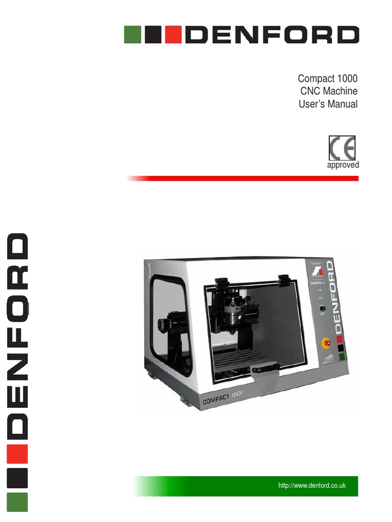 Compact 1000 Operator Manual | PDF | Numerical Control | Switch