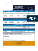 Lista de Precios Agregados CP. Bello OCT 16.2018 Clientes PDF