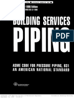Asme b31 9 Building Services Piping PDF