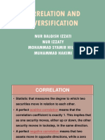 Correlation and Diversification Baru