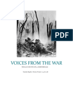 Voices From The War: The Accounts of 12 Individuals