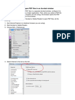 Configure the browser to open PDF files in an Acrobat window.pdf