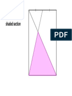 Work Out The Area of The Pink Shaded Section