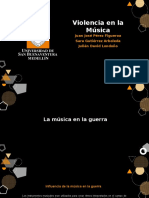 Violencia en la música.pptx